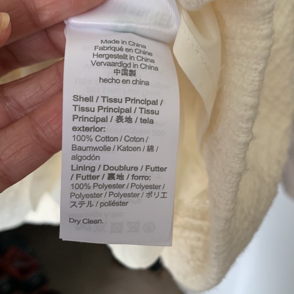 J. Crew Cream and Black Midi Dress - Picture 7 of 7